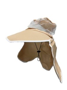 کلاه نقاب دار دور پهن