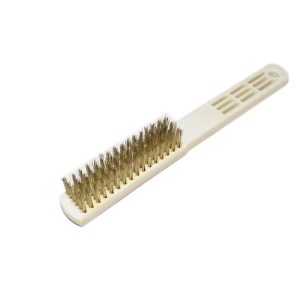 فرچه سیمی مسواک ایرانی برنجی