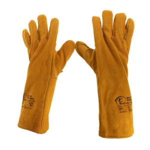 دستکش هبارت 40 سانت زرد