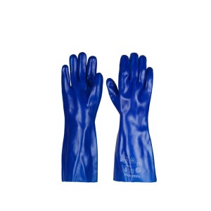 دستکش ضد اسید پوشا آبی