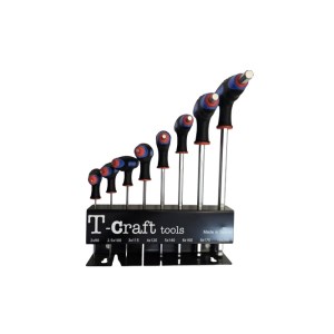 آچار آلن دسته تی سر گرد 10-2