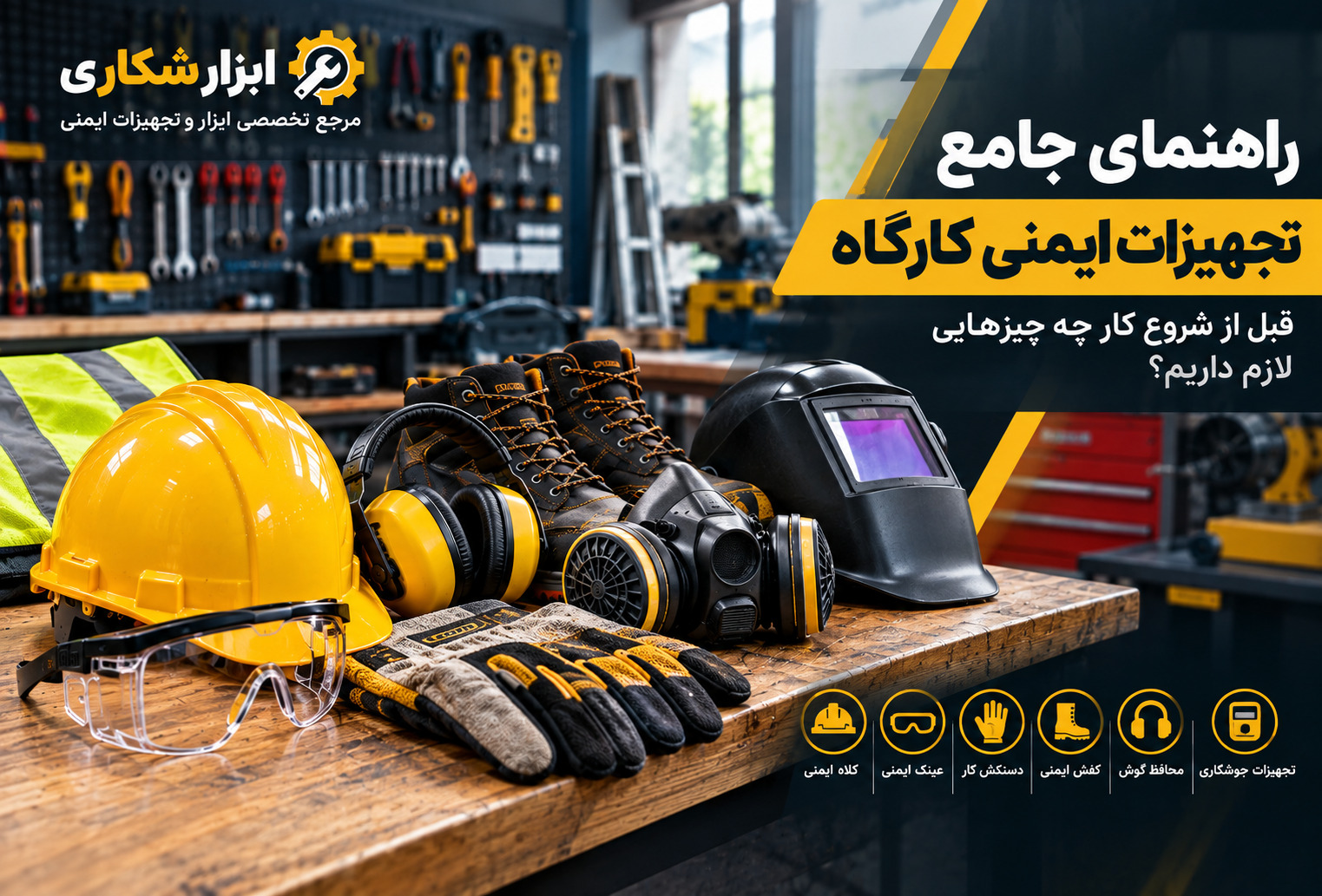 راهنمای-جامع-تجهیزات-ایمنی-کارگاه؛-قبل-از-شروع-کار-چه-چیزهایی-لازم-داریم؟ راهنمای-جامع-تجهیزات-ایمنی-کارگاه؛-قبل-از-شروع-کار-چه-چیزهایی-لازم-داریم؟