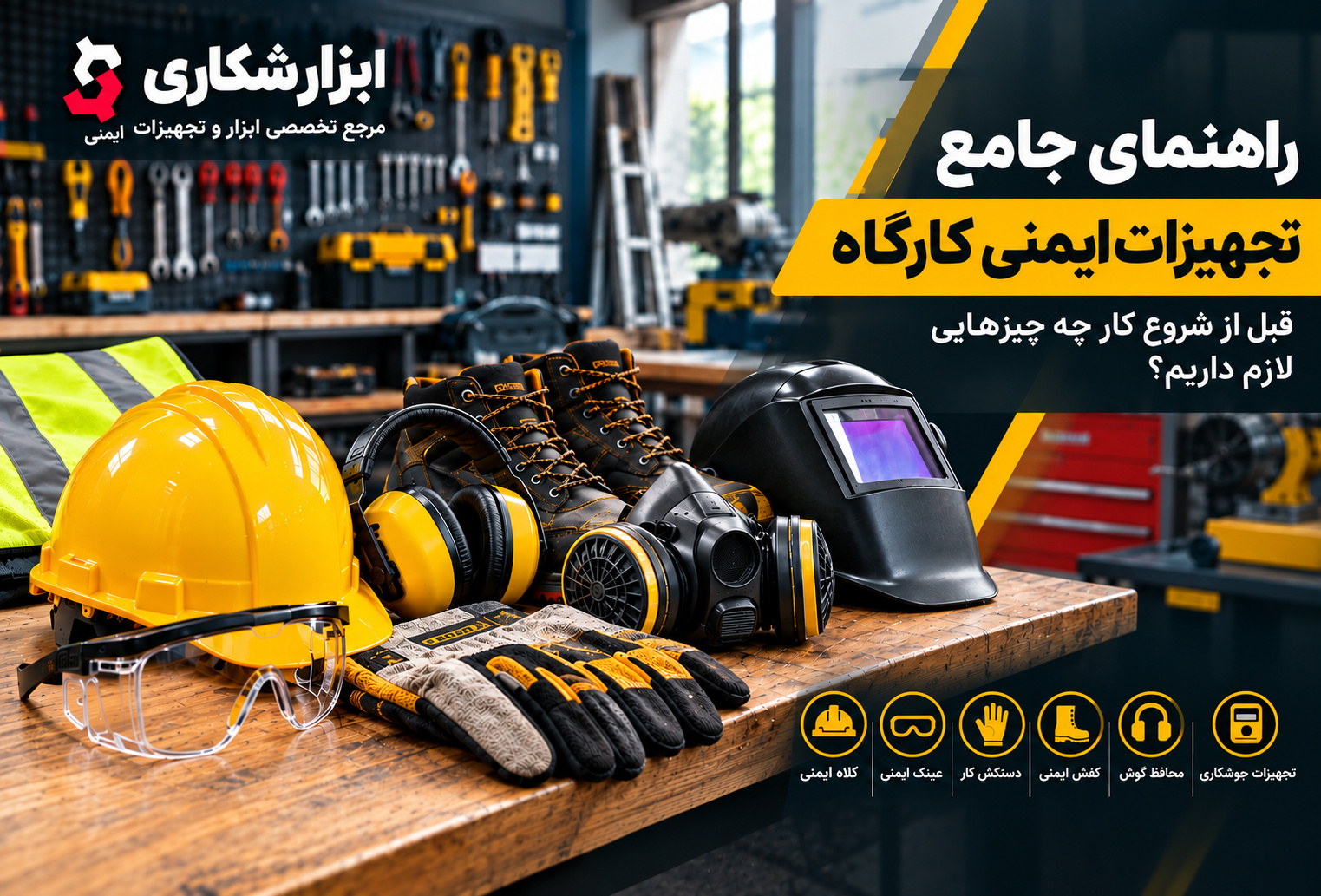 راهنمای-جامع-تجهیزات-ایمنی-کارگاه؛-قبل-از-شروع-کار-چه-چیزهایی-لازم-داریم؟ راهنمای-جامع-تجهیزات-ایمنی-کارگاه؛-قبل-از-شروع-کار-چه-چیزهایی-لازم-داریم؟